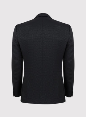 Ślubny czarny smoking męski