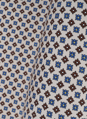 Jasnobeżowy zestaw w mikrowzór