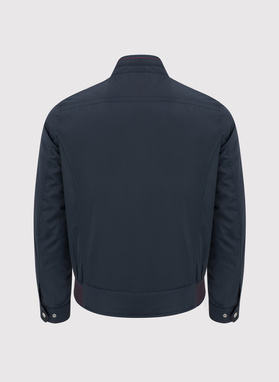 Granatowa krótka kurtka męska