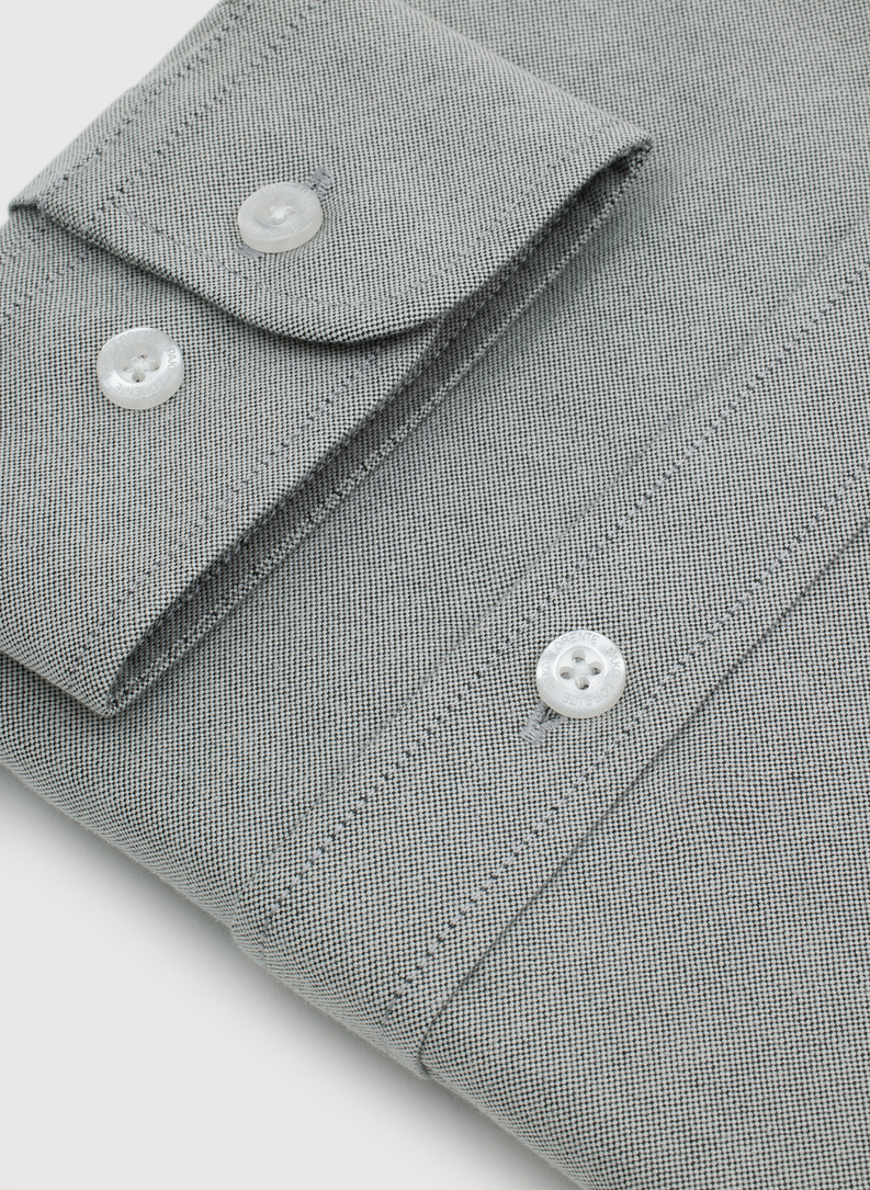 Szara koszula męska