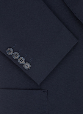 Casualowa marynarka męska w kolorze granatowym