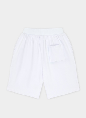 Białe szorty oversize C22SF-WS-001-B-0