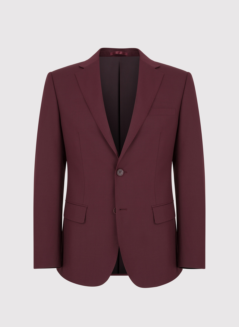 Marynarka garniturowa w kolorze burgundowym