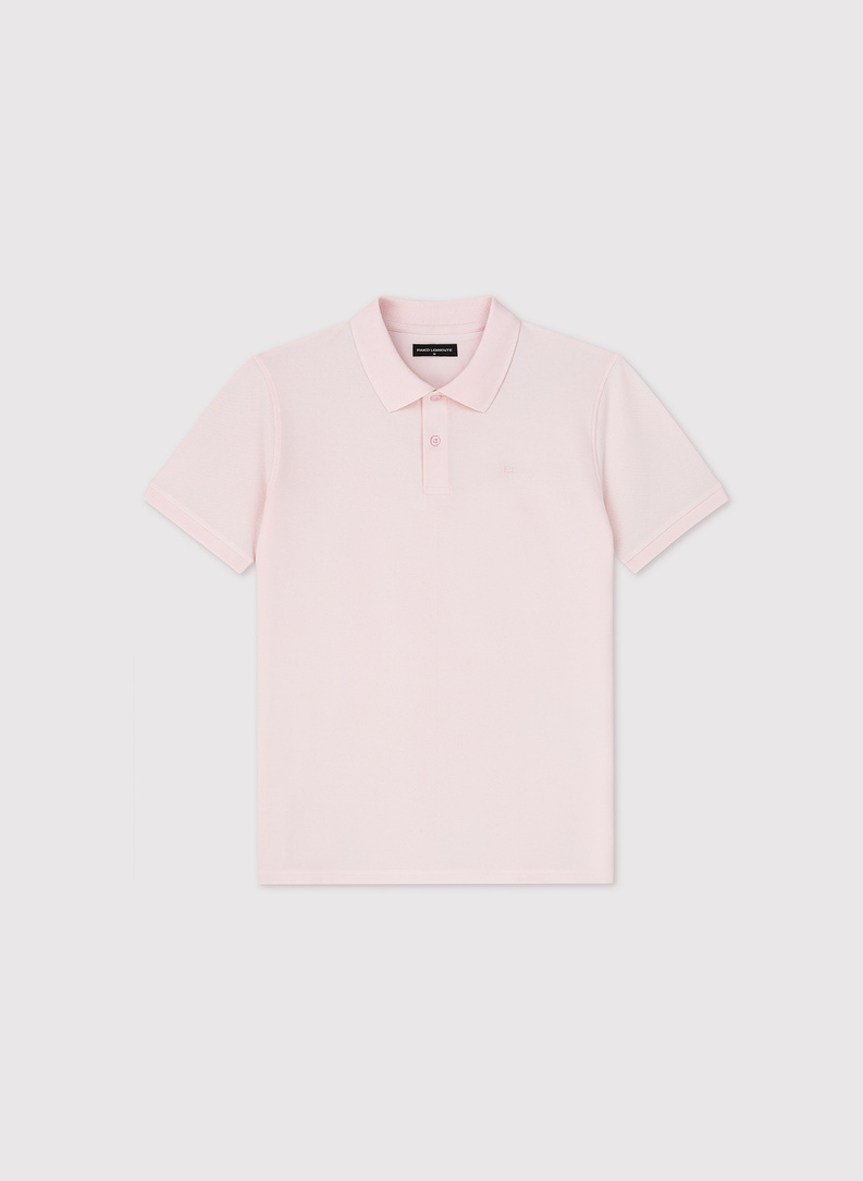 Polo męskie w kolorze różowym