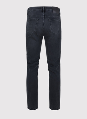 Szare spodnie męskie jeans