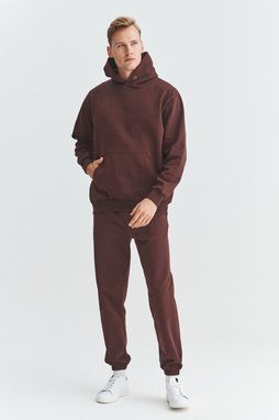 Spodnie dresowe brązowe C21WF-WD-012-A
