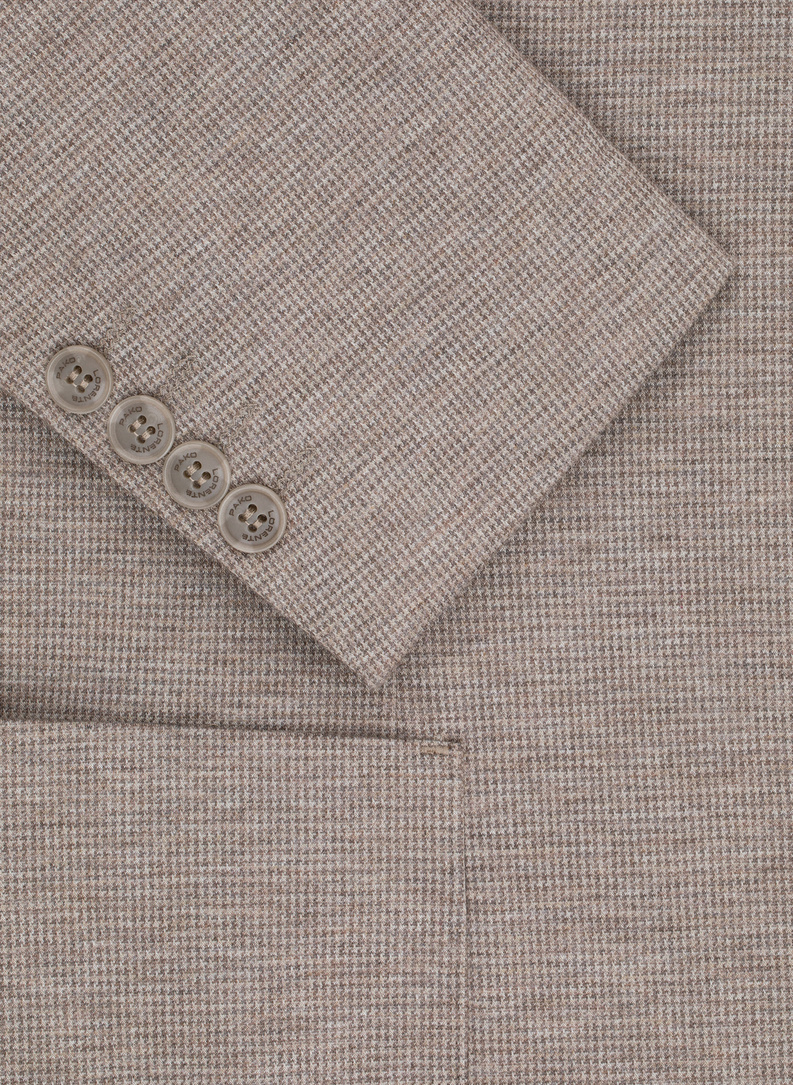 Beżowa marynarka męska