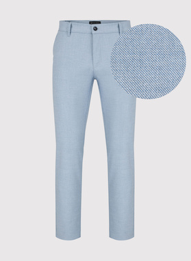 Błękitne spodnie męskie