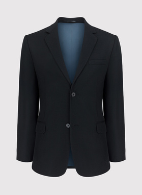 Czarna marynarka garniturowa P22SP-3G-026-C-S