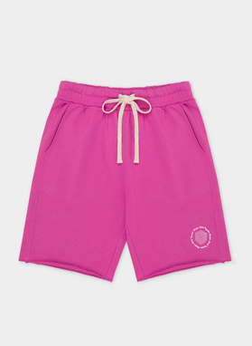 Różowe szorty oversize C22SF-WS-004-R-0