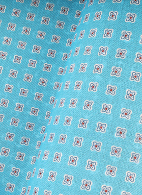 Dwustronna poszetka męska kotwice