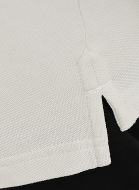 T-shirt polo w kolorze szarym