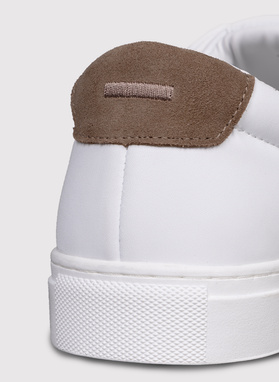 Skórzane sneakersy męskie