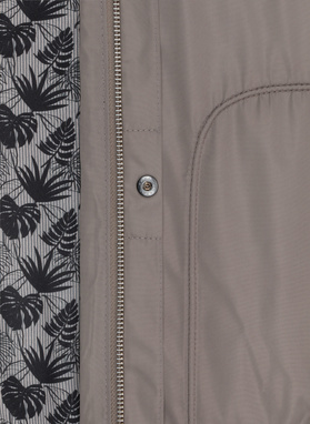 Jasnobrązowa krótka kurtka męska