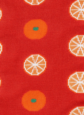 Skarpetki w pomarańcze DDTS9-SX-362-X