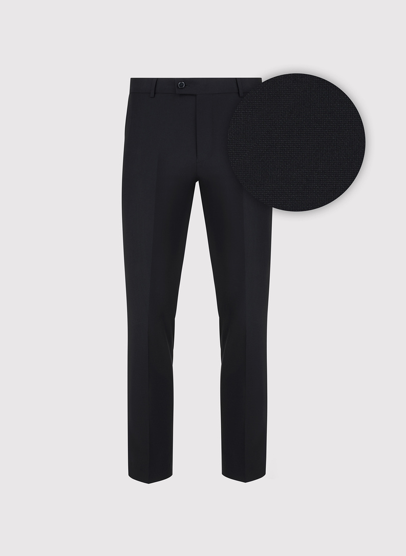 Spodnie garniturowe w kolorze czarnym