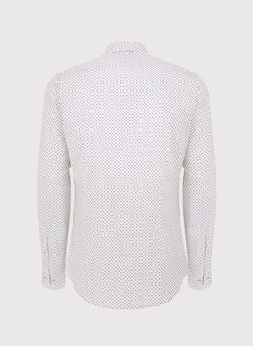 Koszula męska w mikrowzór