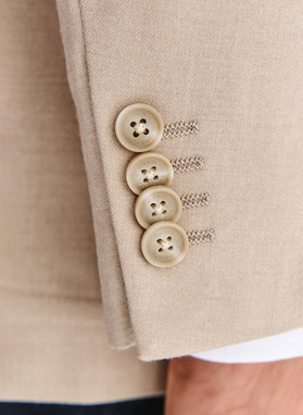 Beżowa marynarka męska