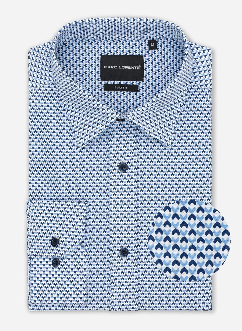 Koszula męska YAMA PPLM9-1X-546-X