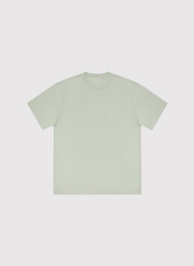 Oliwkowy t-shirt oversize