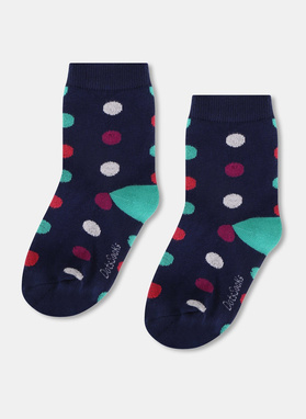 Skarpetki dziecięce w kropki DTD-SX-006-G