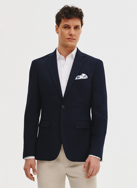 Granatowa marynarka męska