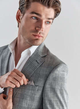 Marynarka męska garniturowa P21WF-3G-070-S