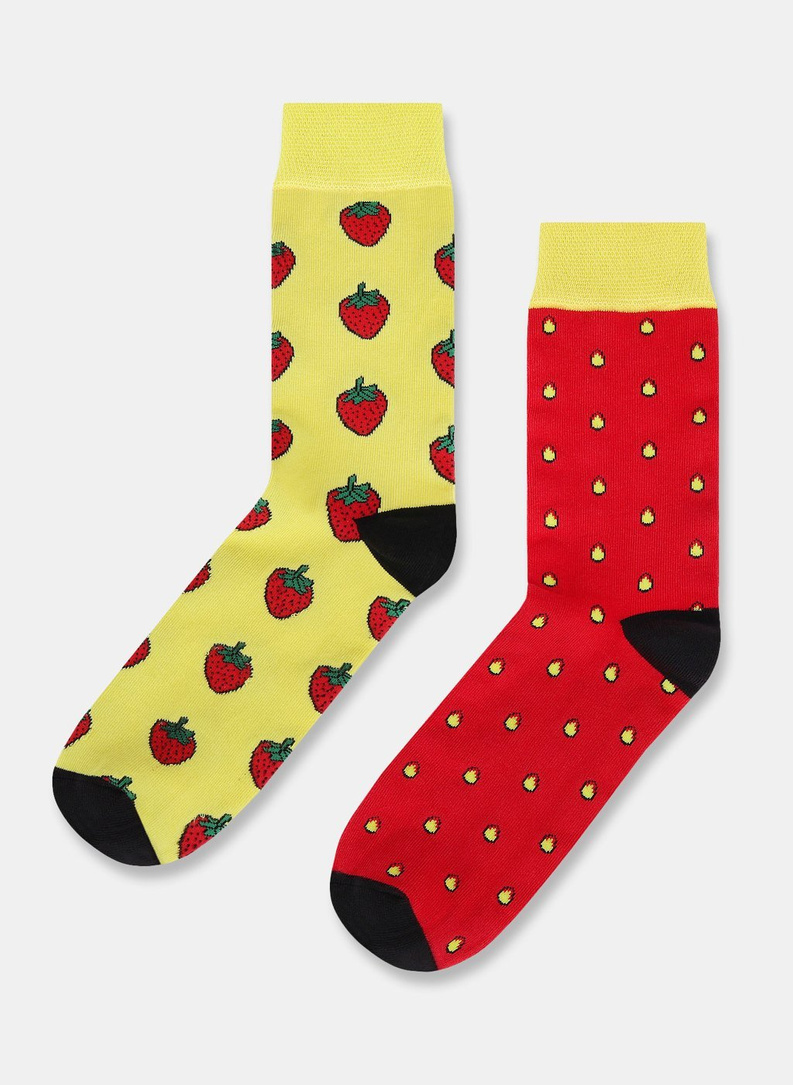 Skarpetki w truskawki DDTS9-SX-365-X