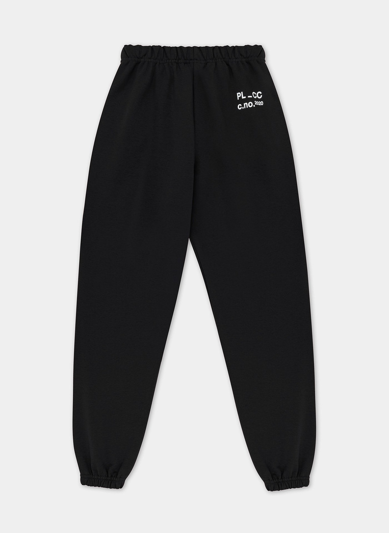 Czarne spodnie dresowe oversize C21SF-WD-002-C