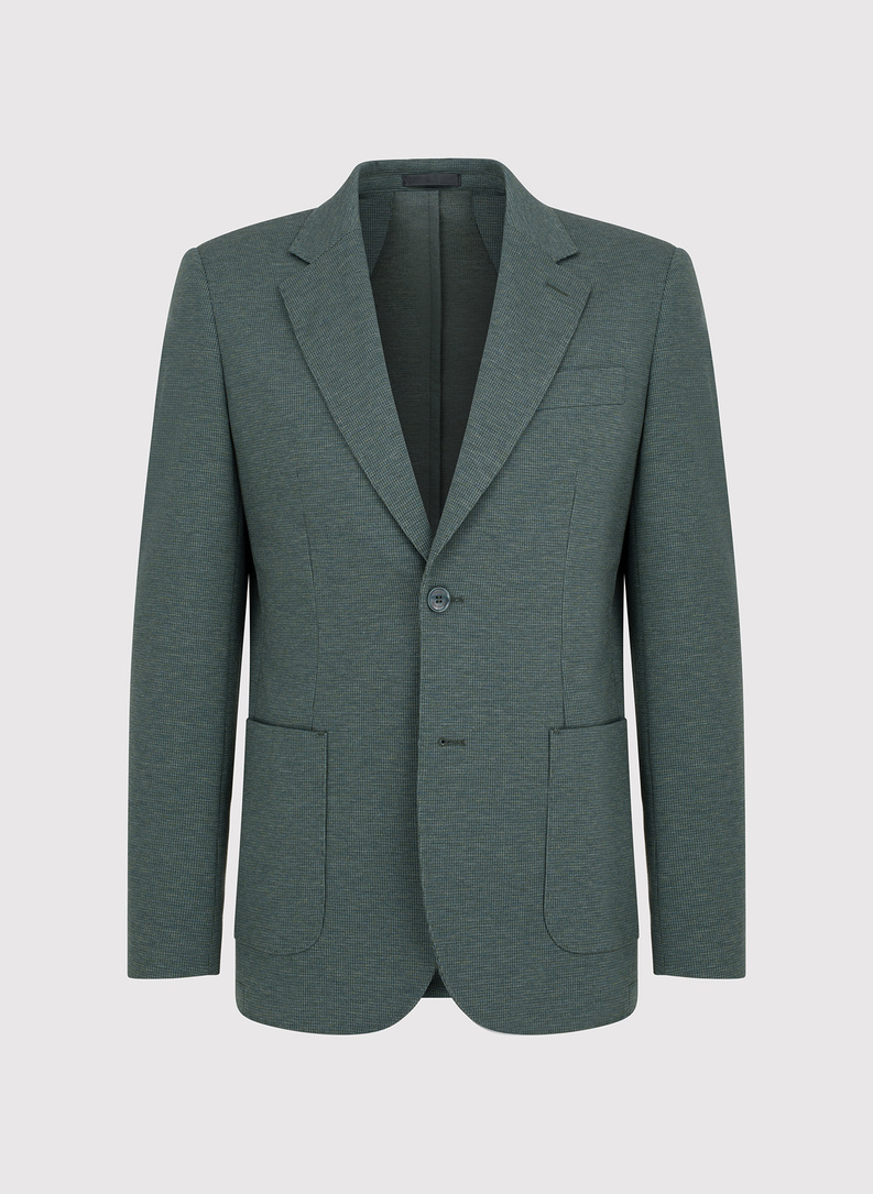 Zielona marynarka męska