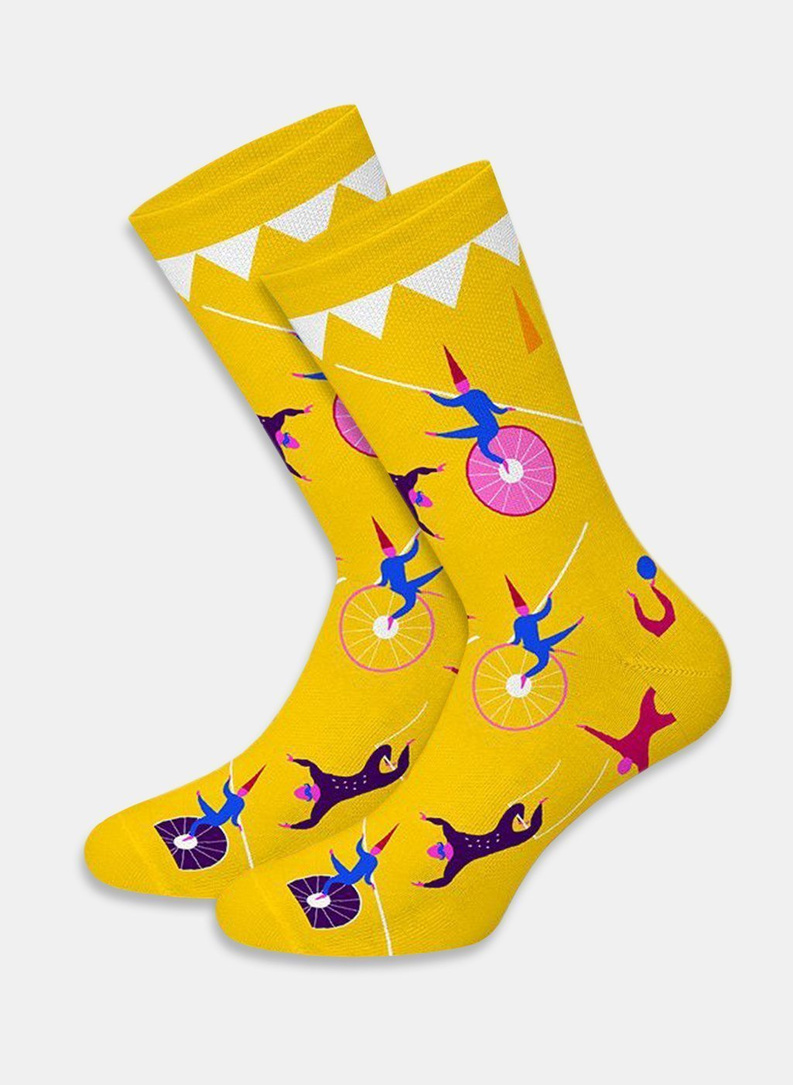 Skarpety z cyrkowcami DDTS9-SX-441-Y