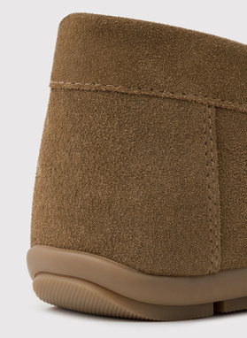 Beżowe mokasyny męskie