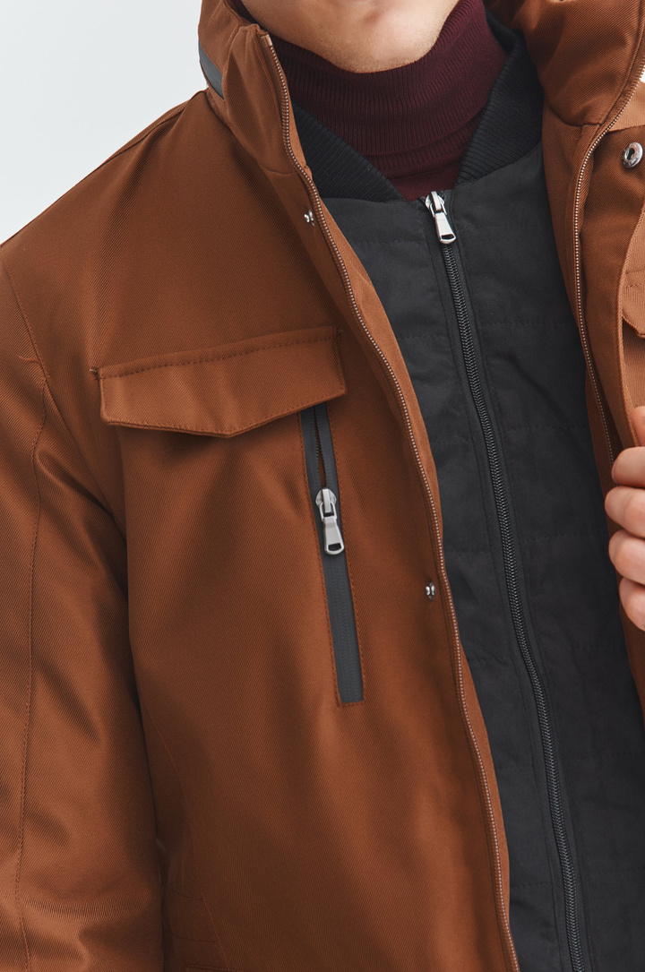 Ruda kurtka męska P21WF-5X-018-Z