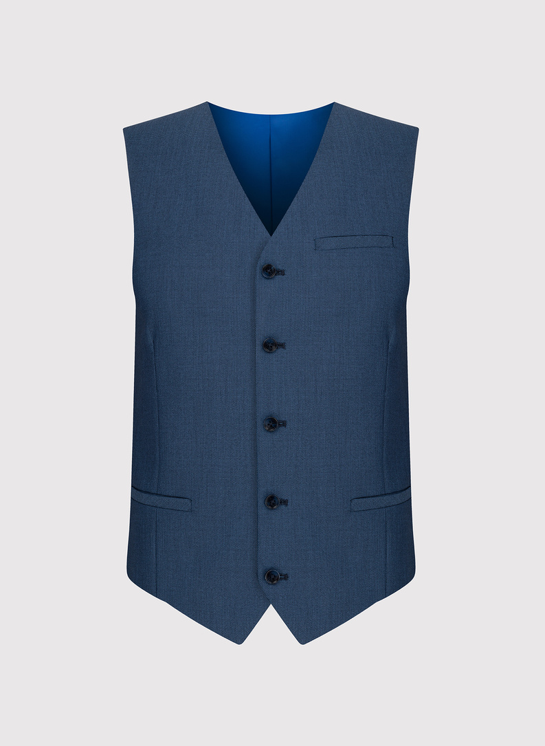 Granatowa kamizelka męska 