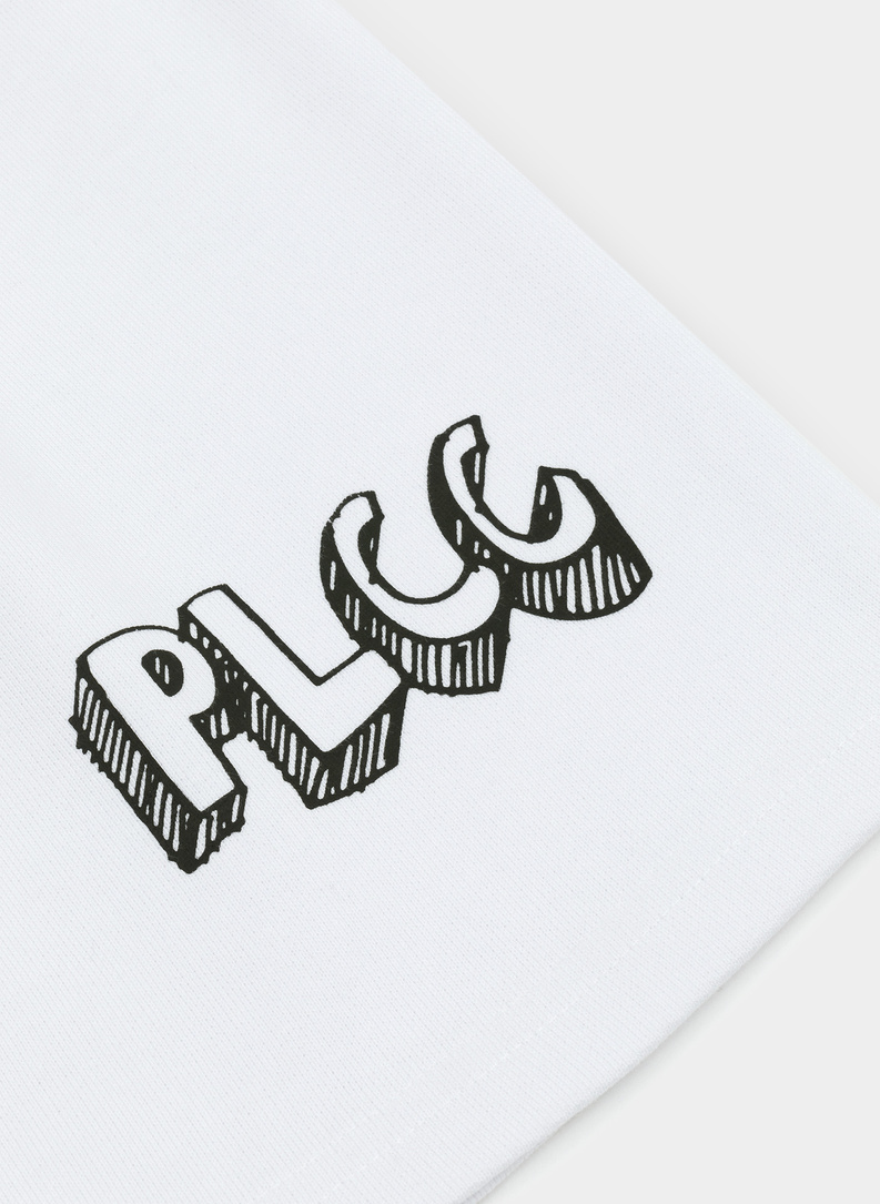 Białe szorty oversize C22SF-WS-001-B-0