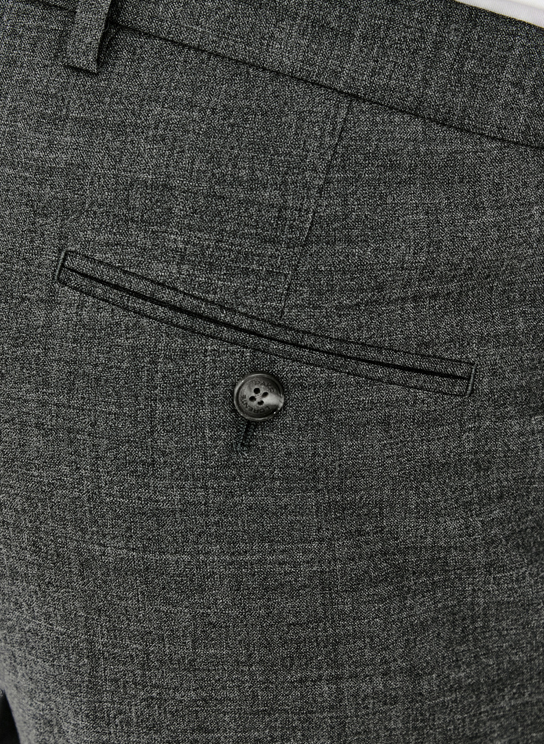 Wełniane spodnie garniturowe