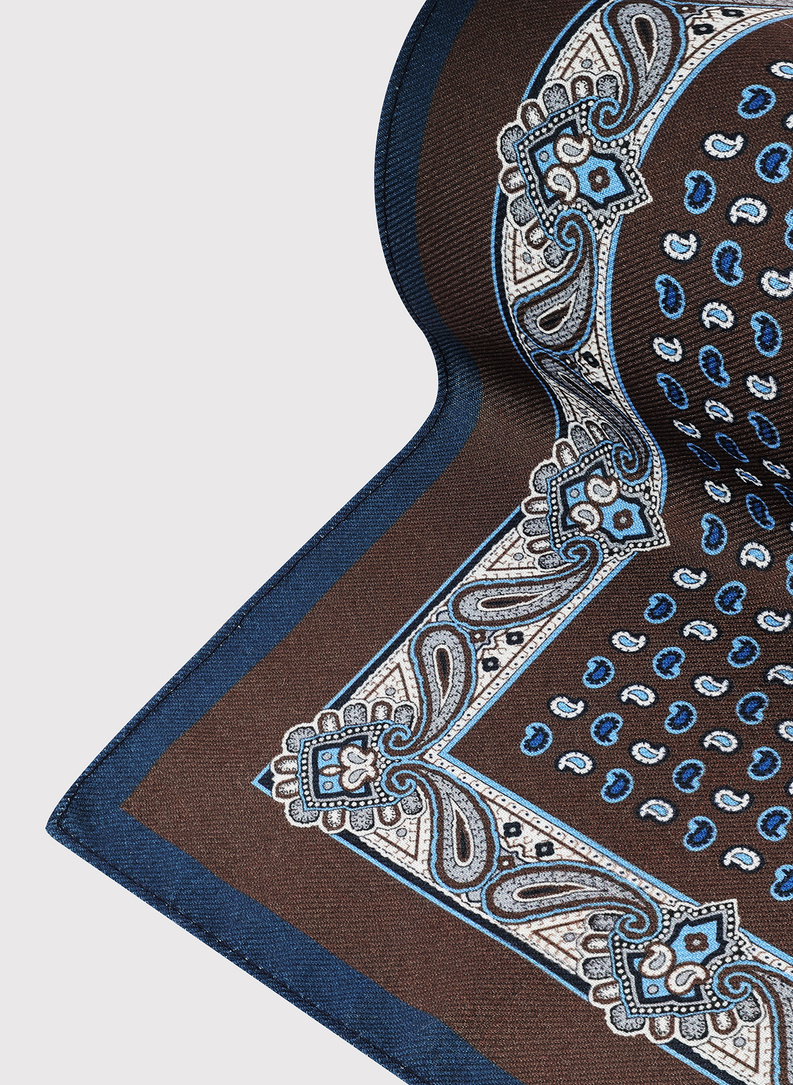 Dwustronna poszetka męska