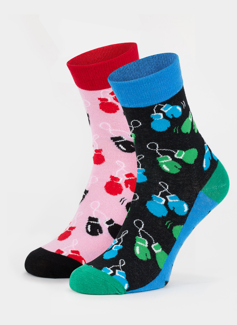 Kolorowe skarpetki w rękawice bokserskie DTS-SX-496-X