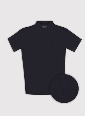 Granatowe polo męskie