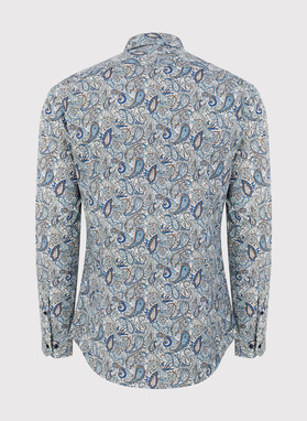 Koszula męska we wzór paisley