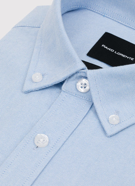 Niebieska koszula męska