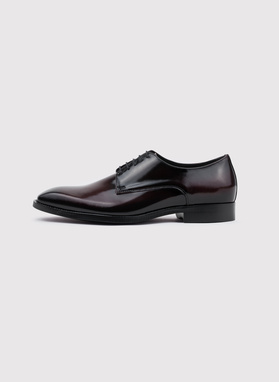 Eleganckie obuwie męskie w kolorze bordowym