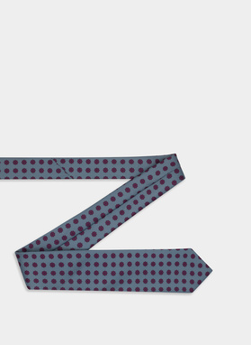 Krawat męski szary P21WF-KX-263-S-0