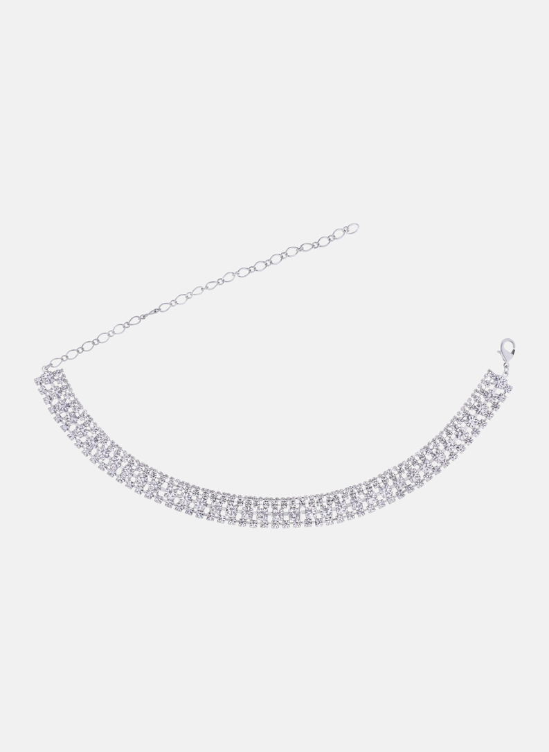 Wieczorowy naszyjnik typu choker