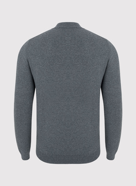 Półgolf męski szary P22WF-2X-007-S-0