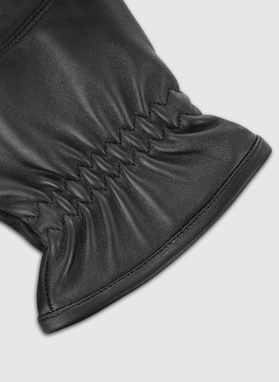 Czarne rękawiczki męskie