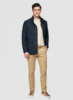 Ciemnogranatowa kurtka męska