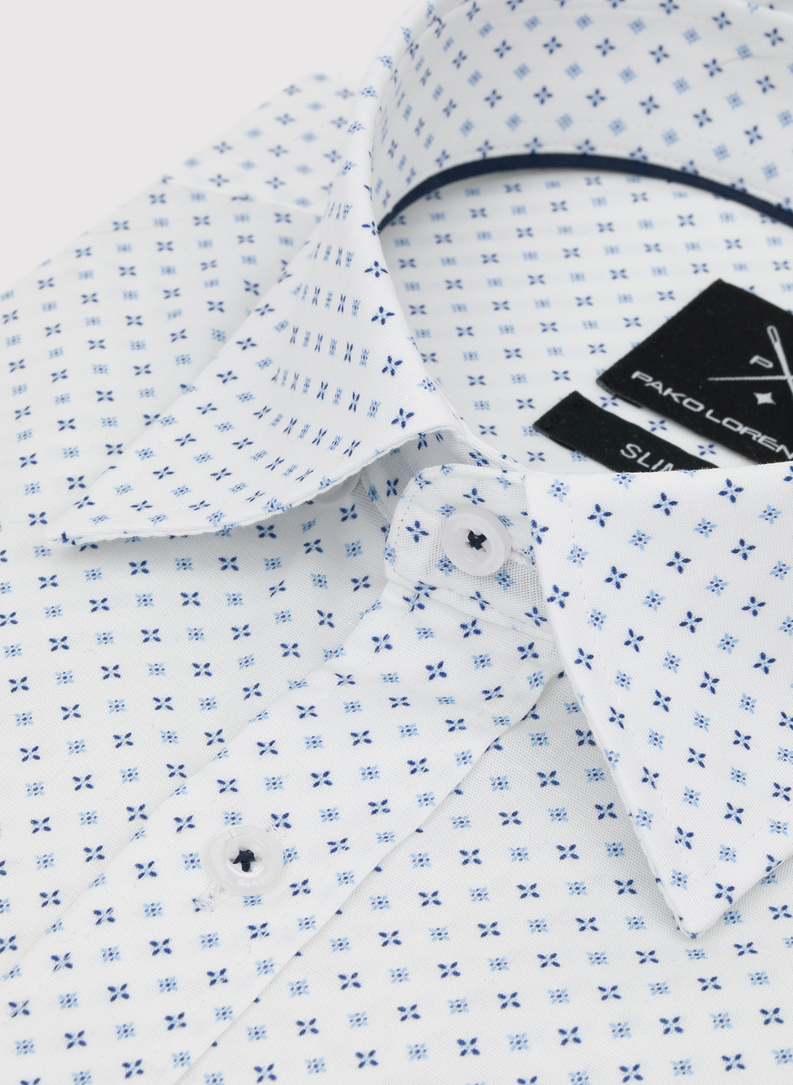 Koszula męska w mikrowzór