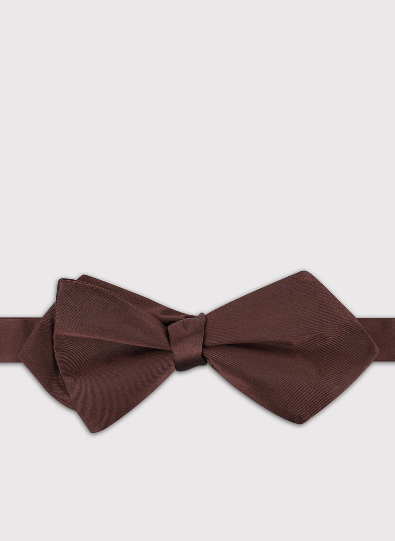 Asymetryczna brązowa mucha męska