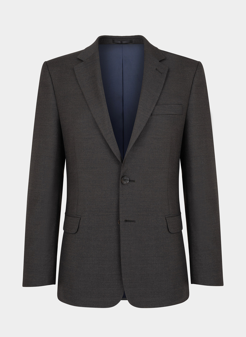 Brązowa marynarka garniturowa P21WP-3G-092-A